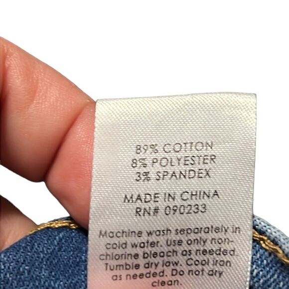 PACSUN High Rise Jegging Woman's Size 24 Two Tone Denim Stretch Skinny Jeans - Picture 9 of 9